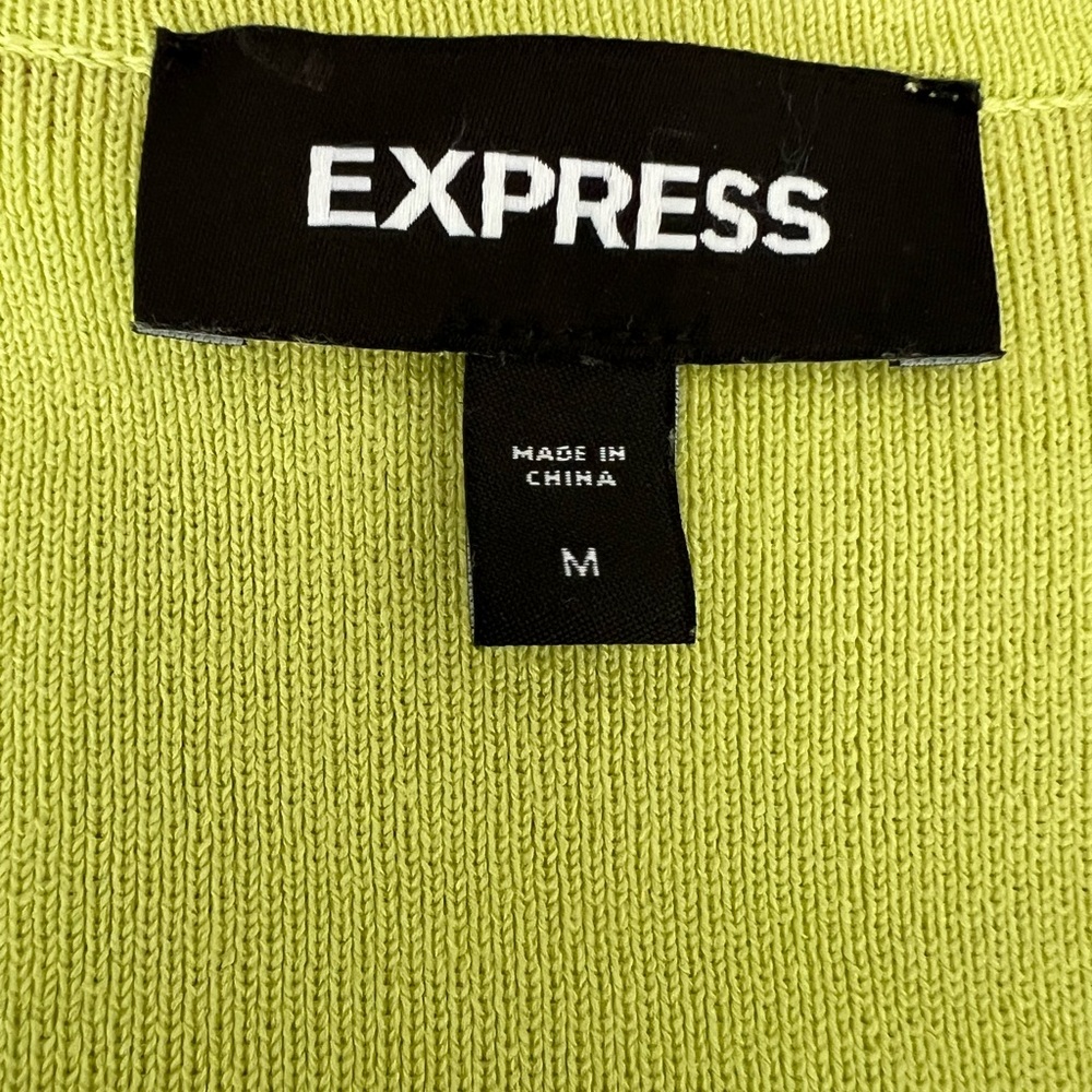 Express Lime Green Women's Robe - Picture 9 of 9